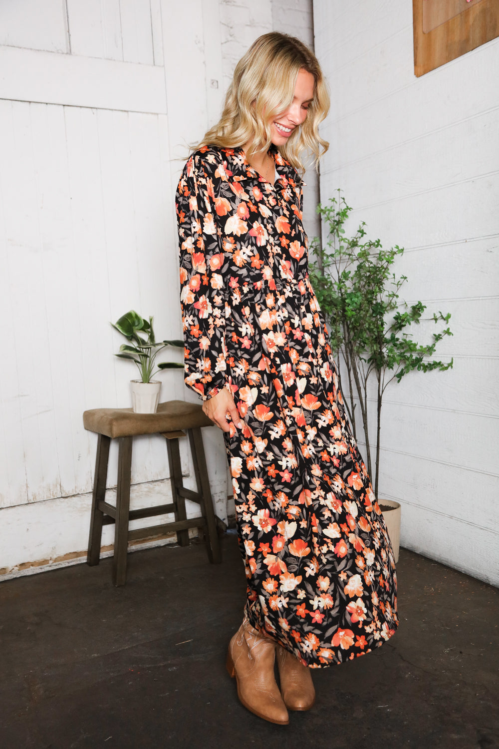 A Homestead Beauty Floral Dress