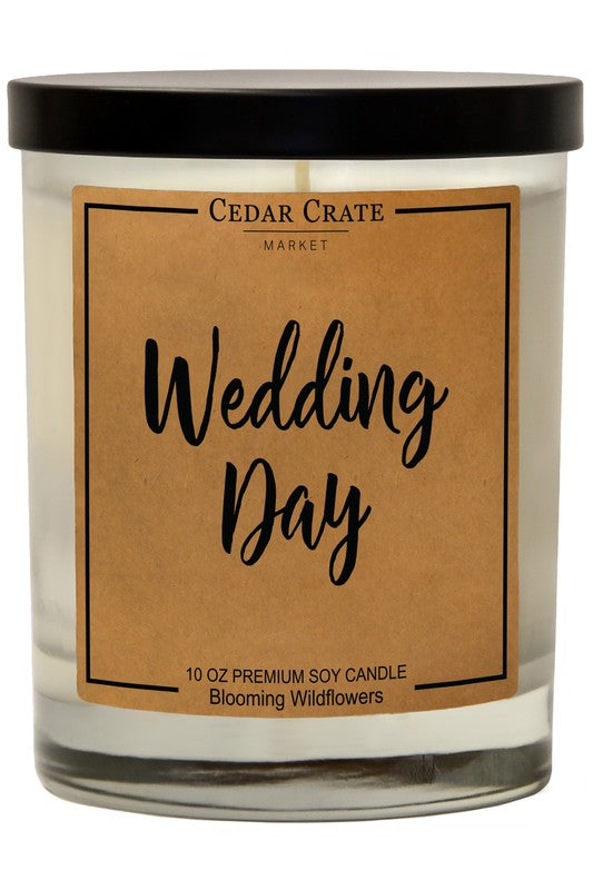 Wedding Day Soy Candle