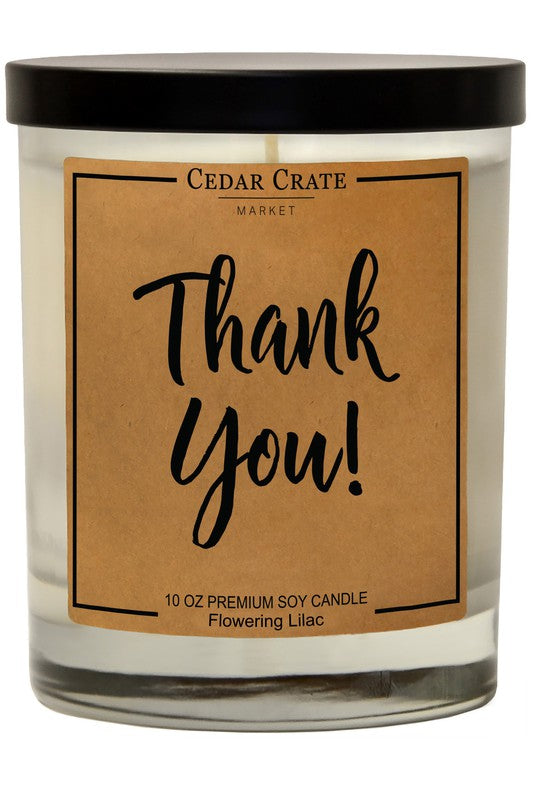 Thank You Soy Candle